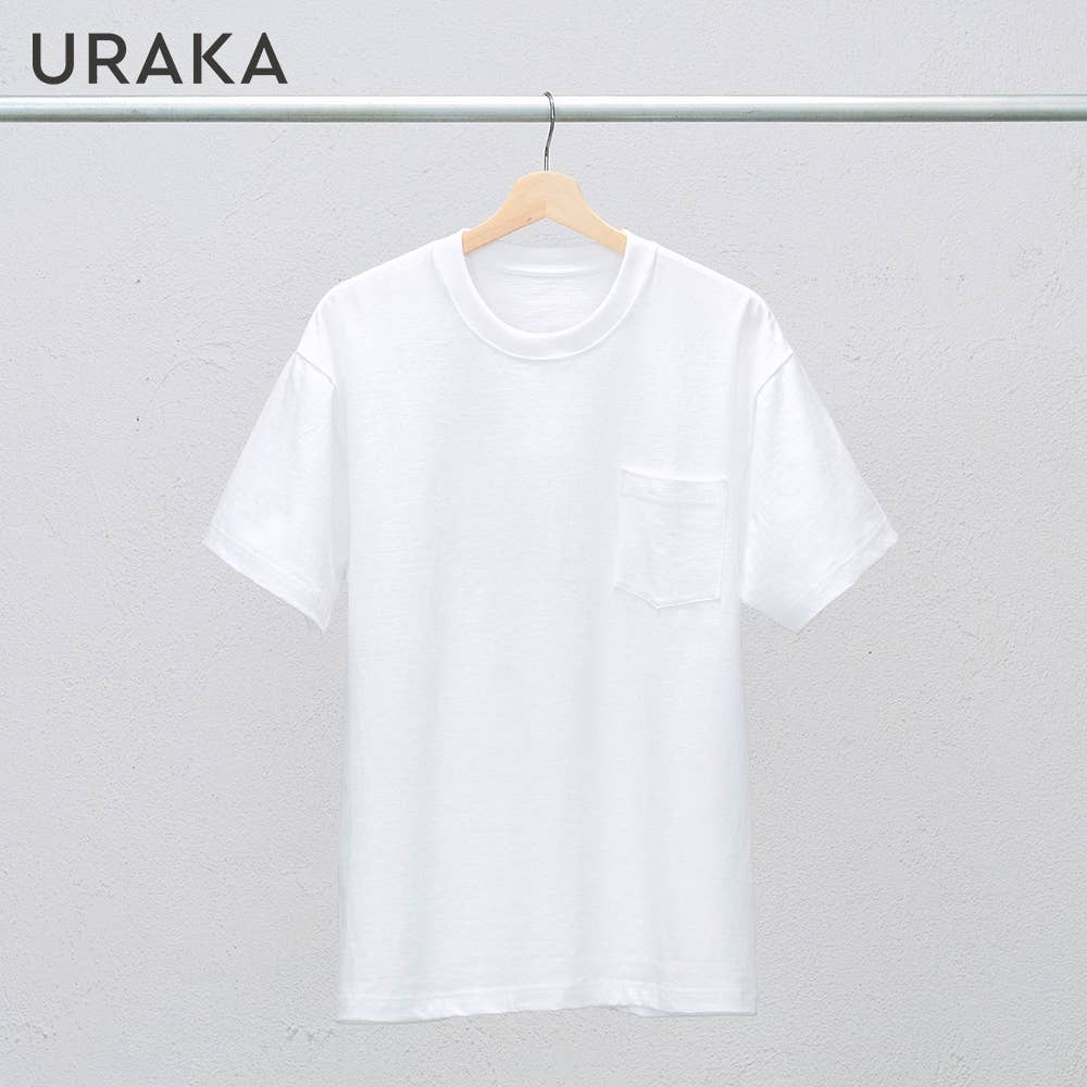 白がつづくTシャツ【SALE】